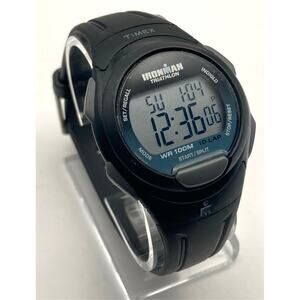 Ironman Timex Triathlon Essential Men's Watch 39mm Alarm Timer Chrono Indiglo WR